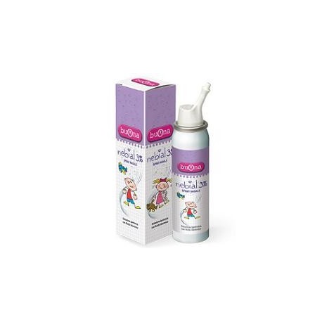 Nebial 3% Spray Nasale per Lavaggi Nasali Quotidiani per Bambini 100ml