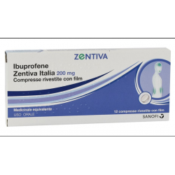 Ibuprofene Zentiva 200 mg 12 compresse rivestite con film