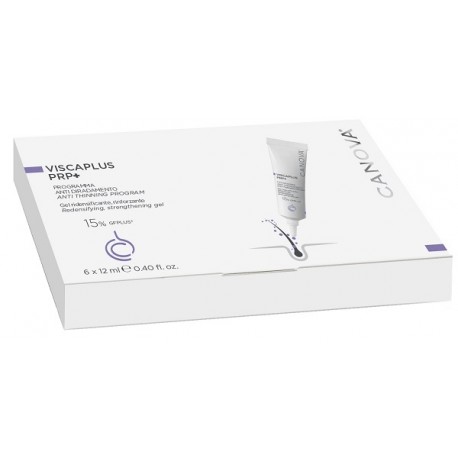 Canova Viscaplus Prp+ Programma Anti Diradamento capelli gel topico 6 tubi da 12 ml