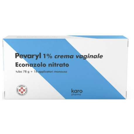 Pevaryl Crema Vaginale 1% 78 g con applicatori
