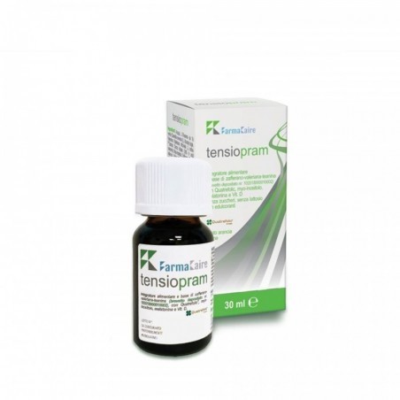 Tensiopram Gocce integratore per tono dell'umore e sonno gusto arancia e lime 30 ml Tensiopram Gocce integratore per tono dell'umore e sonno gusto arancia e lime 30 ml