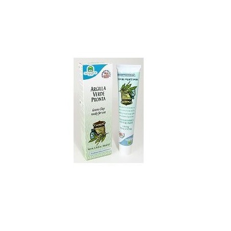 Argilla verde superventilata tubo pronto per trattamenti della pelle 100ml Argilla verde superventilata tubo pronto per trattamenti della pelle 100ml