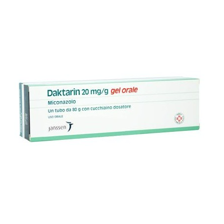 Daktarin Gel Orale 80g 20mg/g Daktarin Gel Orale 80g 20mg/g