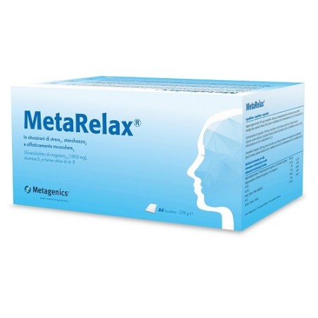 Metarelax integratore alimentare per stress e stanchezza 4 bustine Metarelax integratore alimentare per stress e stanchezza 4 bustine