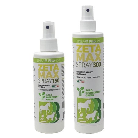 Trebifarma Zetamax 300 spray naturale antizanzare per animali 300 ml Trebifarma Zetamax 300 spray naturale antizanzare per animali 300 ml