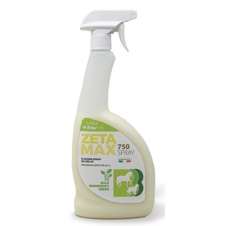 Trebifarma Zetamax Pump Flacone Spray repellente insetti per animali 750 ml Trebifarma Zetamax Pump Flacone Spray repellente insetti per animali 750 ml