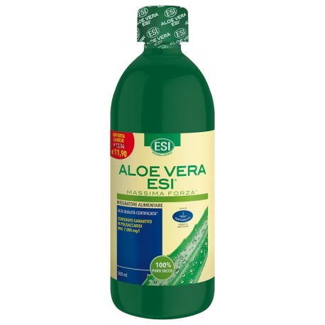 Esi Aloe Vera Succo integratore depurativo emolliente lenitivo 500 ml