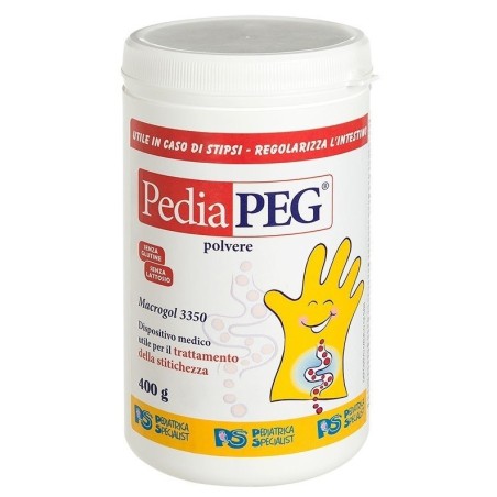 Pediatrica Specialist PediaPEG Polvere Lassativa per Regolarizzare l'intestino 400g Pediatrica Specialist PediaPEG Polvere Lassativa per Regolarizzare l'intestino 400g