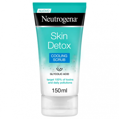 Neutrogena Skin Detox Detergente esfoliante ad azione rinfrescante contro impurità e inquinamento 150 ml