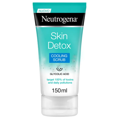 Neutrogena Skin Detox Detergente esfoliante ad azione rinfrescante contro impurità e inquinamento 150 ml Neutrogena Skin Detox Detergente esfoliante ad azione rinfrescante contro impurità e inquinamento 150 ml