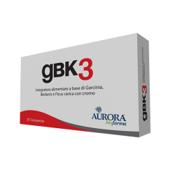 gBK3 integratore per metabolismo dei carboidrati e lipidi 20 compresse