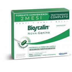 Bioscalin Nova Genina 60 compresse - Integratore anticaduta capelli