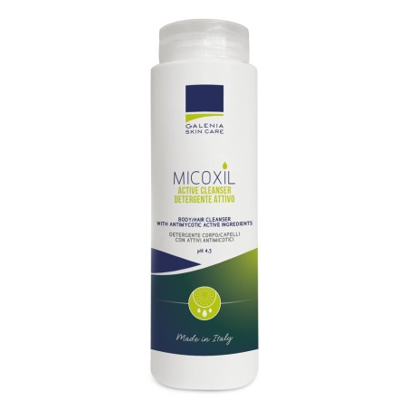 Micoxil Active Cleanser Detergente antimicotico per corpo e capelli pH 4,5 250 ml Micoxil Active Cleanser Detergente antimicotico per corpo e capelli pH 4,5 250 ml