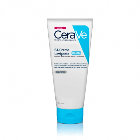 Cerave SA Crema Levigante 10% urea per pelle secca e ispessita 177 ml