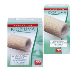 Icopiuma Benda-Garza Elastica autofissante 6 cm x 4 metri 1 pezzo