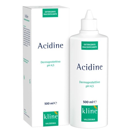 Valderma Acidine Detergente riacidificante a pH 4,5 per igiene intima e micosi 500 ml Valderma Acidine Detergente riacidificante a pH 4,5 per igiene intima e micosi 500 ml