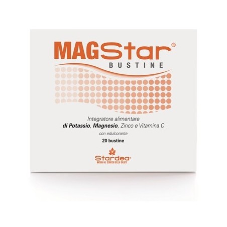 Stardea Magstar integratore per il benessere muscolare 20 bustine 3,5 g Stardea Magstar integratore per il benessere muscolare 20 bustine 3,5 g