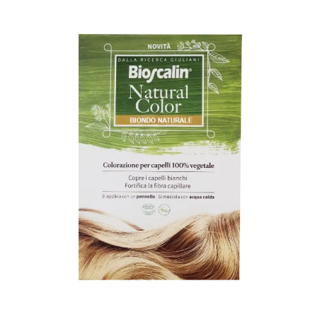 Bioscalin Natural Color Biondo Naturale tinta per capelli naturale 70 g Bioscalin Natural Color Biondo Naturale tinta per capelli naturale 70 g