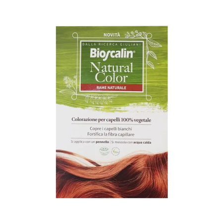 Bioscalin Natural Color Rame Naturale colore per capelli vegetale 70 g Bioscalin Natural Color Rame Naturale colore per capelli vegetale 70 g