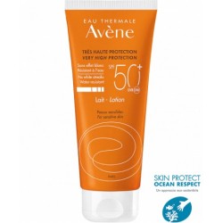 Avene Solare Latte SPF 50+ protezione molto alta con acqua termale 100 ml