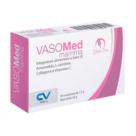 Cv Medical Vasomed Mamma integratore per il microcircolo in gravidanza e allattamento 30 compresse