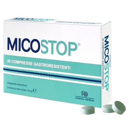 Farma-Derma Micostop Integratore per Sistema immunitario 30 compresse Farma-Derma Micostop Integratore per Sistema immunitario 30 compresse