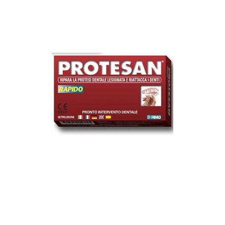 Protesan Rapido ripara protesi lesionata e riattacca i denti - monodose Protesan Rapido ripara protesi lesionata e riattacca i denti - monodose