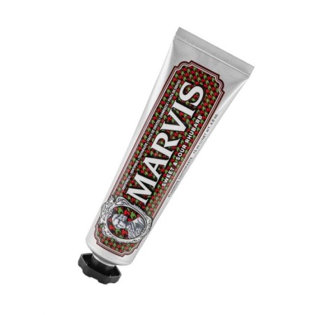 Marvis Sweet&sour Rhubarb Dentifricio aromatico antiplacca al rabarbaro 75 ml Marvis Sweet&sour Rhubarb Dentifricio aromatico antiplacca al rabarbaro 75 ml