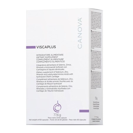 Canova Viscaplus integratore per alopecia androgenetica maschile e femminile 60 softgel Canova Viscaplus integratore per alopecia androgenetica maschile e femminile 60 softgel