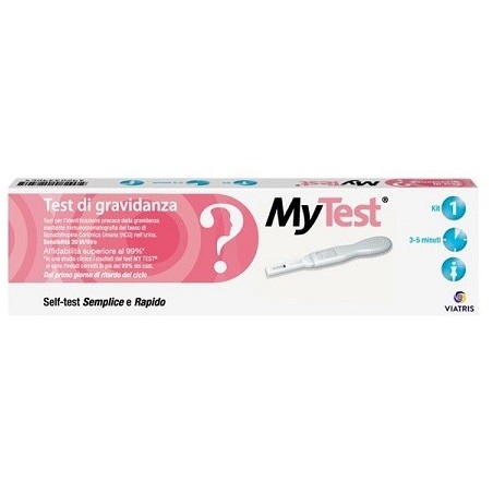 Mylan Test Di Gravidanza Rapido Hcg Mytest 1 Pezzo Mylan Test Di Gravidanza Rapido Hcg Mytest 1 Pezzo