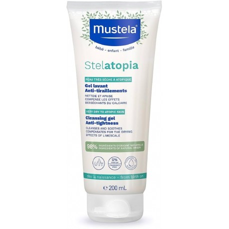 Mustela Stelatopia gel lavante detergente 98% naturale 200 ml