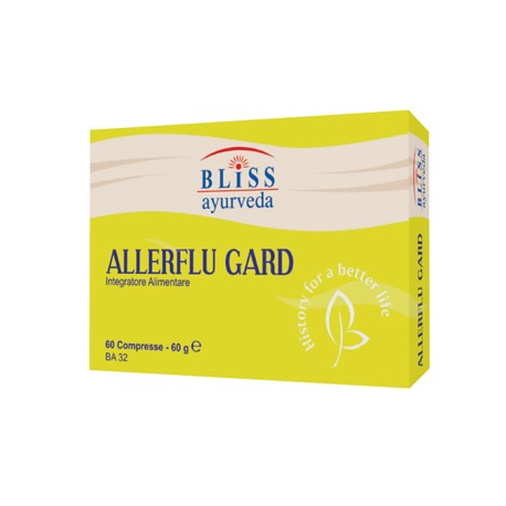Bliss Ayurveda Allerflu Gard 60 compresse - Integratore per le difese immunitarie e le vie respiratorie