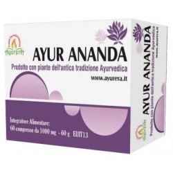 Ayur Ananda 60 compresse - Integratore per il benessere mentale