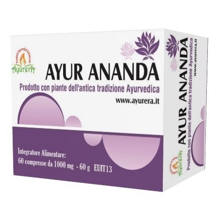Ayur Ananda 60 compresse - Integratore per il benessere mentale Ayur Ananda 60 compresse - Integratore per il benessere mentale