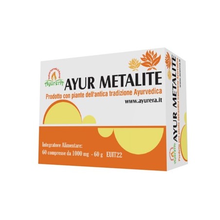 Bliss Ayurveda Ayur Metalite 60 compresse - Integratore ayurvedico Bliss Ayurveda Ayur Metalite 60 compresse - Integratore ayurvedico