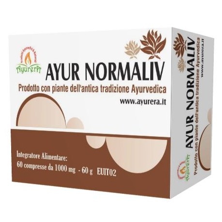 Bliss Ayurveda Normaliv 60 compresse - Integratore alimentare ayurvedico