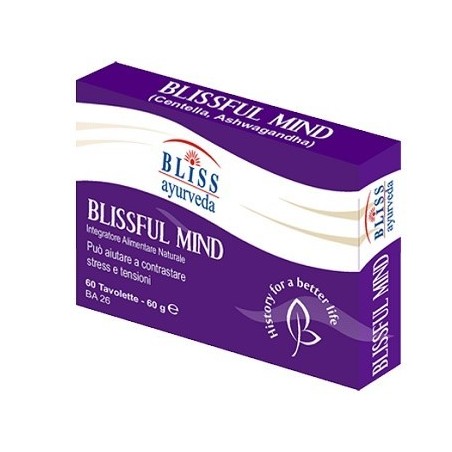 Blissful Mind 60 compresse - Integratore per il benessere mentale Blissful Mind 60 compresse - Integratore per il benessere mentale