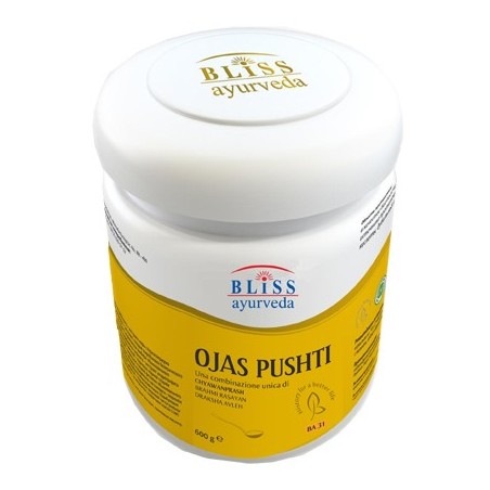 Bliss Ayurveda Ojas Pushti Pasta 600 g - Integratore ayurvedico Bliss Ayurveda Ojas Pushti Pasta 600 g - Integratore ayurvedico