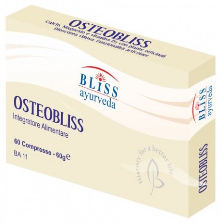 Bliss Ayurveda Osteobliss 60 compresse - Integratore per la funzionalità articolare