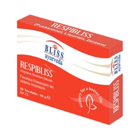 Bliss Ayurveda Respibliss 60 compresse - Integratore per le vie respiratorie