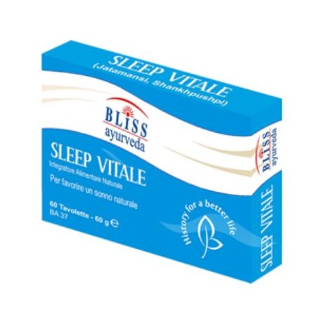Bliss Ayurveda Sleep Vitale 60 compresse - Integratore rilassante