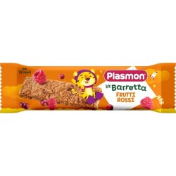 Plasmon La Barretta Frutti Rossi snack per bambini merenda frutta e cereali 20 g
