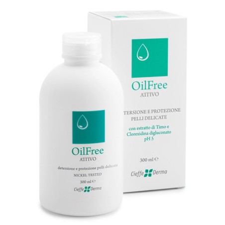 Cieffe Derma Oilfree Attivo detergente delicato protettivo contro le irritazioni 300 ml Cieffe Derma Oilfree Attivo detergente delicato protettivo contro le irritazioni 300 ml