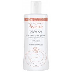 Avène  Tolérance  Lozione detergente struccante viso pelle sensibile reattiva 400 ml