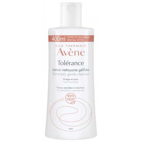 Avène  Tolérance  Lozione detergente struccante viso pelle sensibile reattiva 400 ml