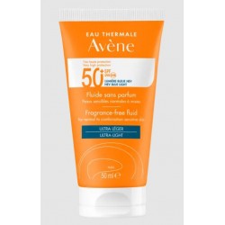 Avene Fluido viso protezione solare molto alta SPF50+ pelle normale mista 50 ml
