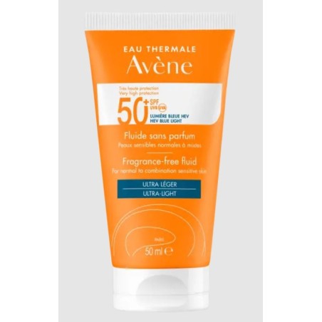 Avene Fluido viso protezione solare molto alta SPF50+ pelle normale mista 50 ml Avene Fluido viso protezione solare molto alta SPF50+ pelle normale mista 50 ml
