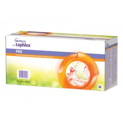 PKU Lophlex Alimento in polvere privo di fenilalanina per fenilchetonuria  30 bustine arancia