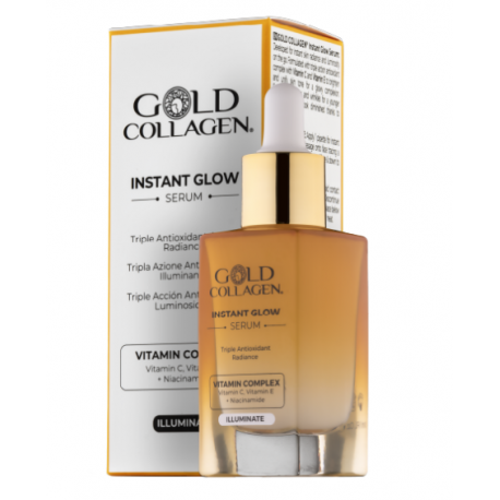 Gold Collagen Instant Glow Serum - Siero viso illuminante 30 ml