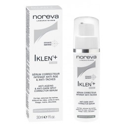 Noreva Iklen + Siero viso intensivo concentrato doppia azione anti-età anti-macchie 30 ml